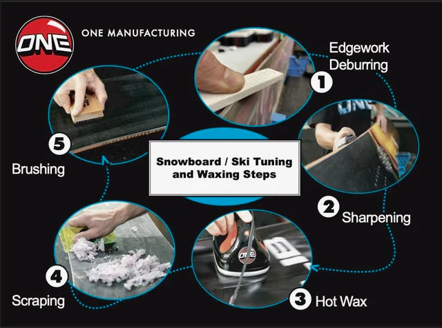 Oneball MFG 4WD Cool High Performance Universal Conditions Snowboard Wax Ski Wax 65g