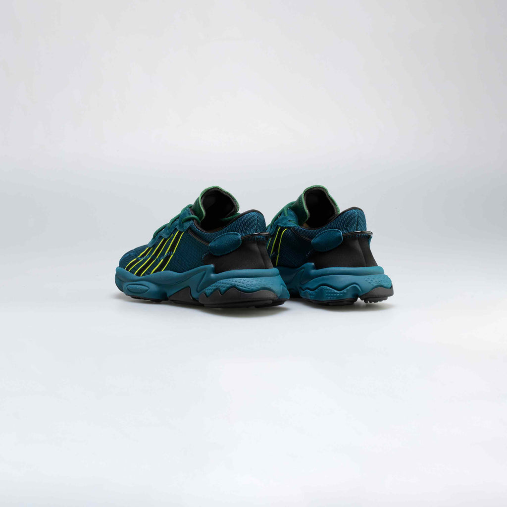 adidas Originals X Pusha T Ozweego Mens Running Shoe Navy Green Balck