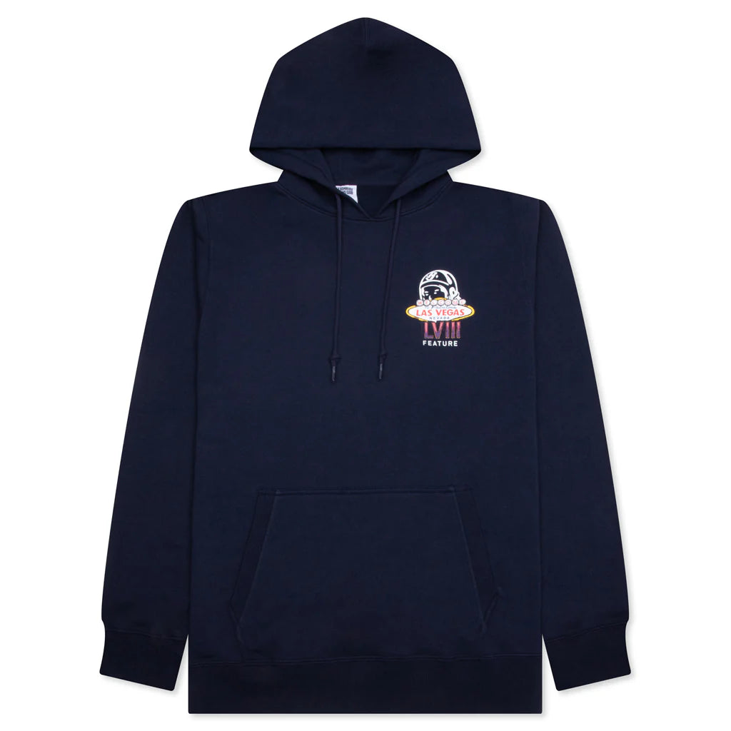 Feature x Billionaire Boys Club Stadium Hoodie Navy