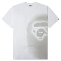 Spray Paint Ape Head Relaxed Fit Tee 1 White