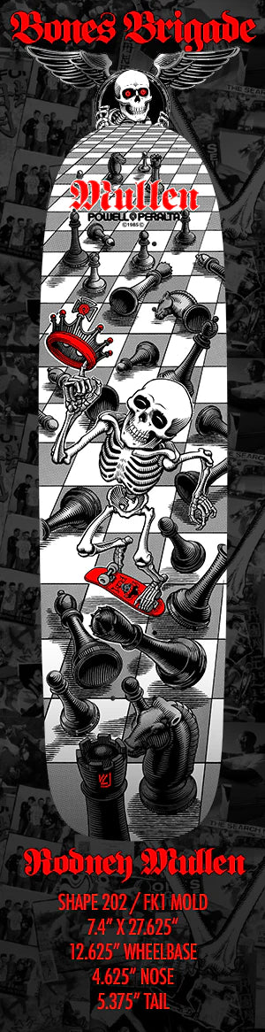Bones Brigade Rodney Mullen Series 17 Reissue Skateboard Deck