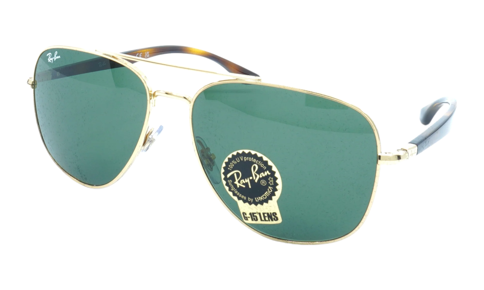 AVIATOR SUNGLASSES "POLISHED GOLD" RB3683-001-31