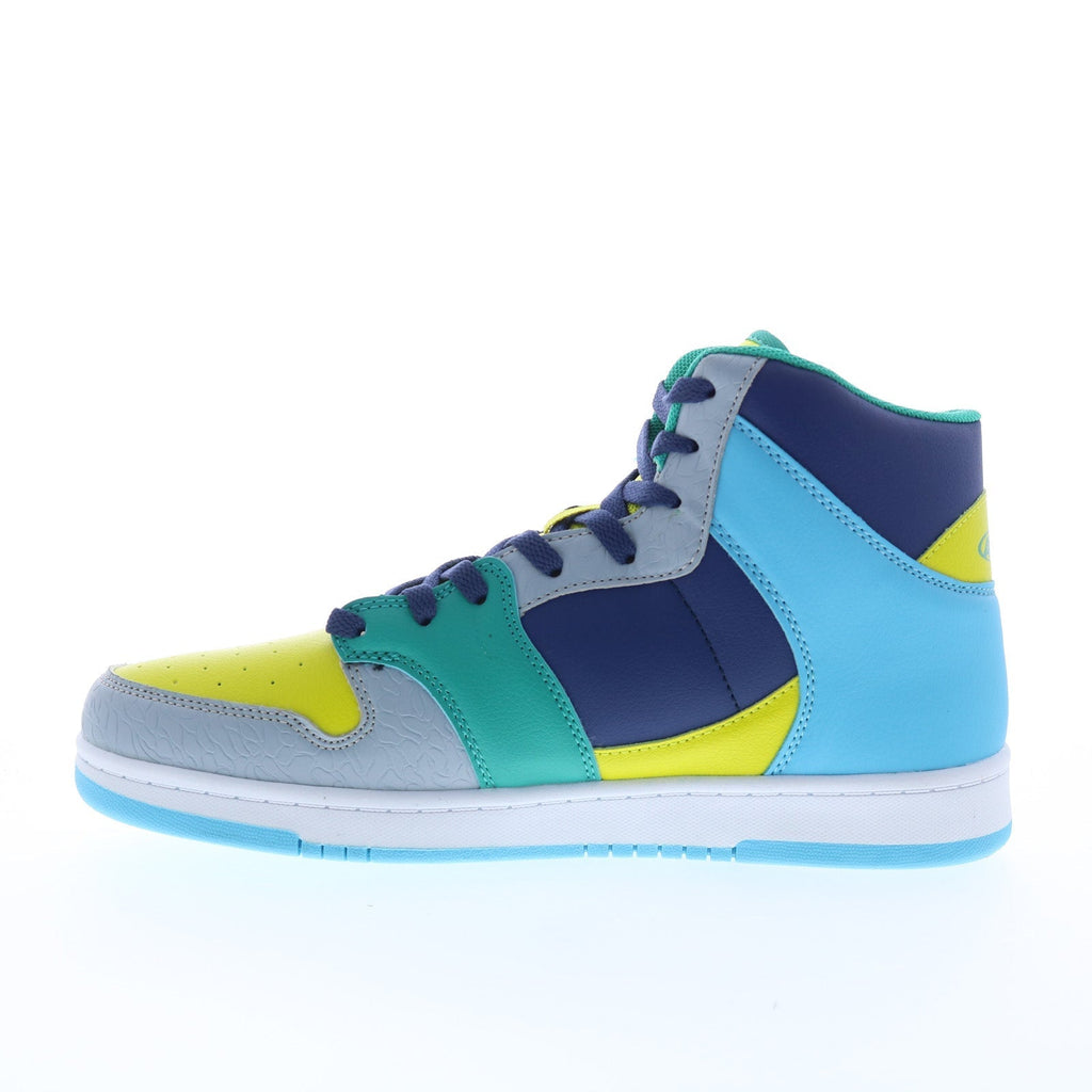 And1 Slam Mid TPR AD90206MSDM Mens Yellow Athletic Basketball Shoes