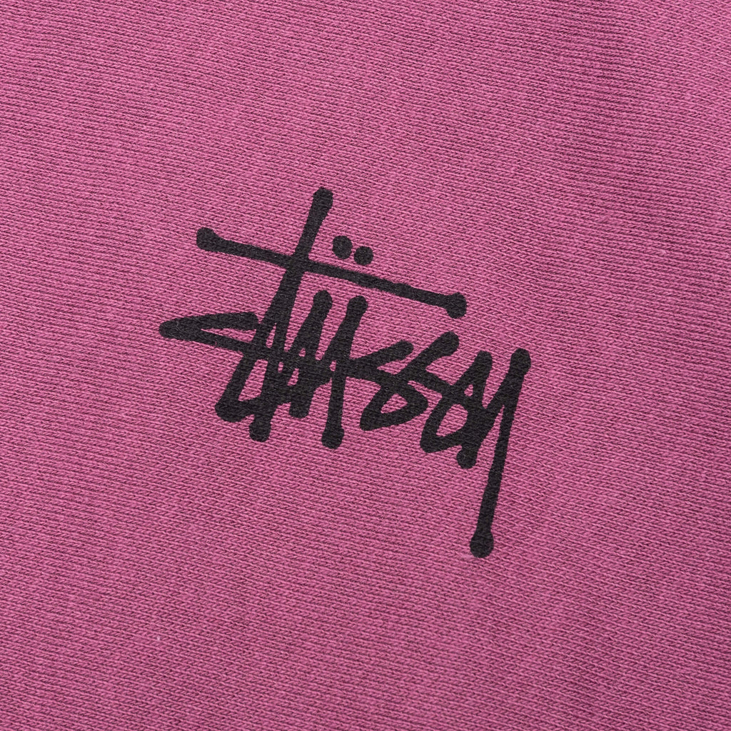 Basic Stussy Hoodie Berry
