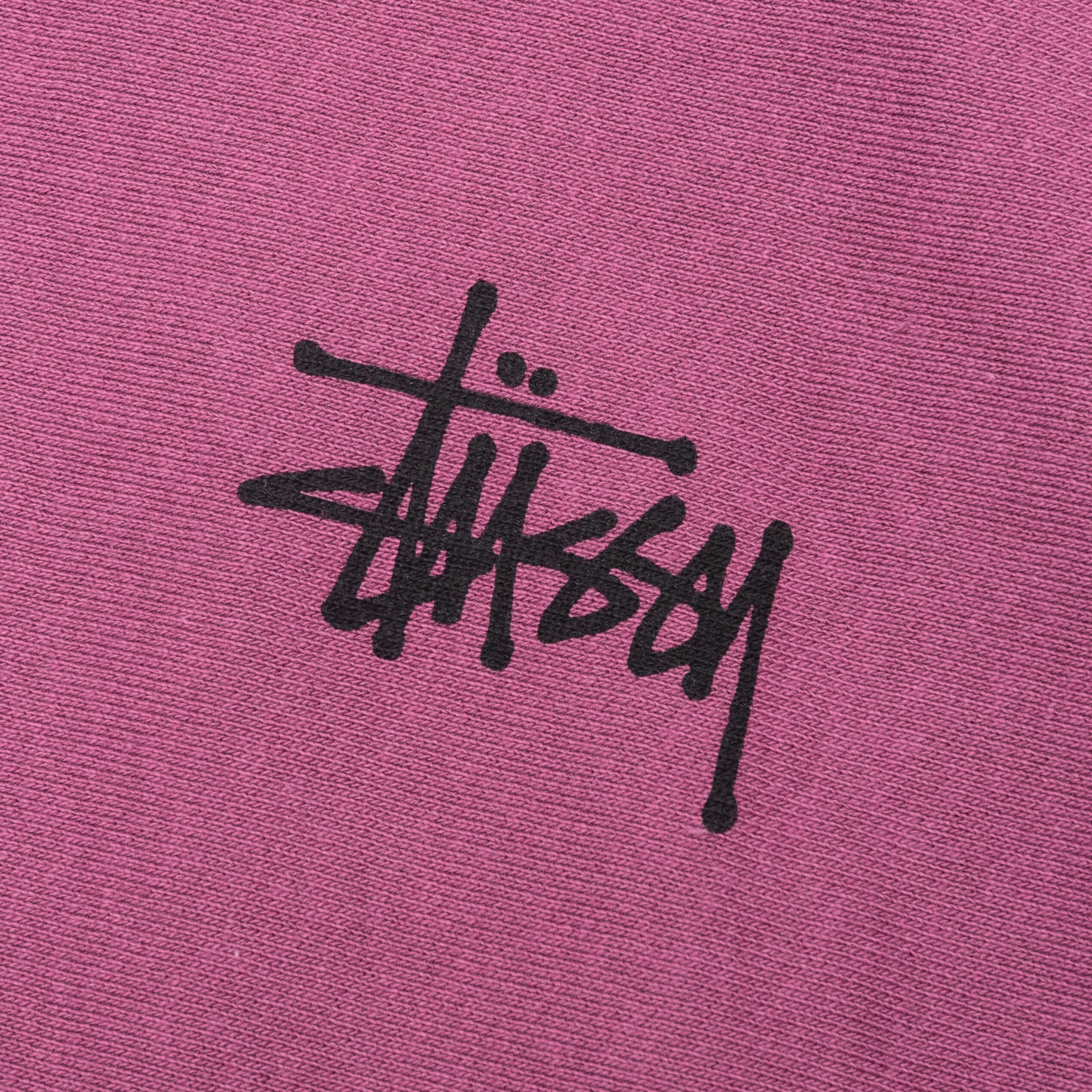 Basic Stussy Hoodie Berry