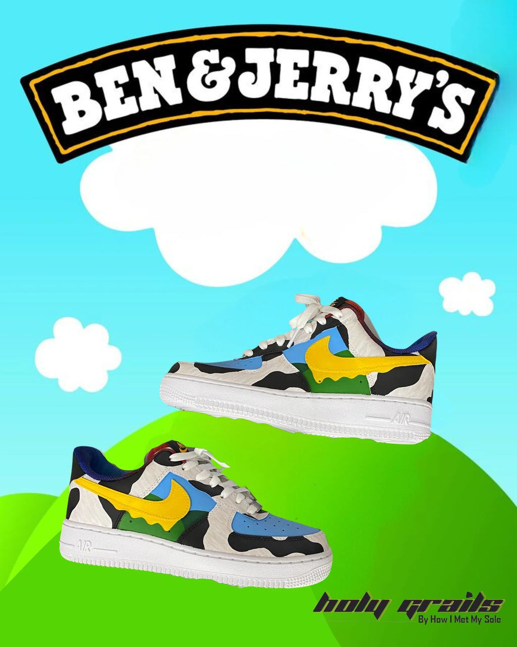 Air Force 1 x Ben Jerry kicks