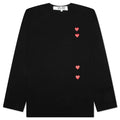 Logo Print Any Heart L S T Shirt Black