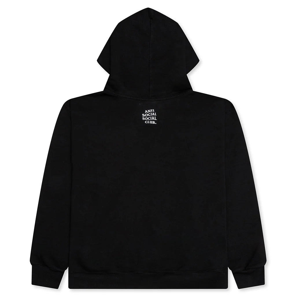 Script Club Hoodie Black