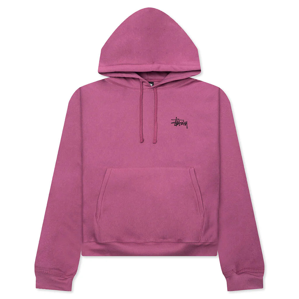 Basic Stussy Hoodie Berry