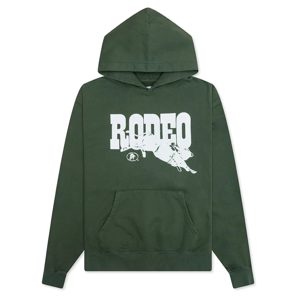 Go Rodeo Hoodie Forest Green