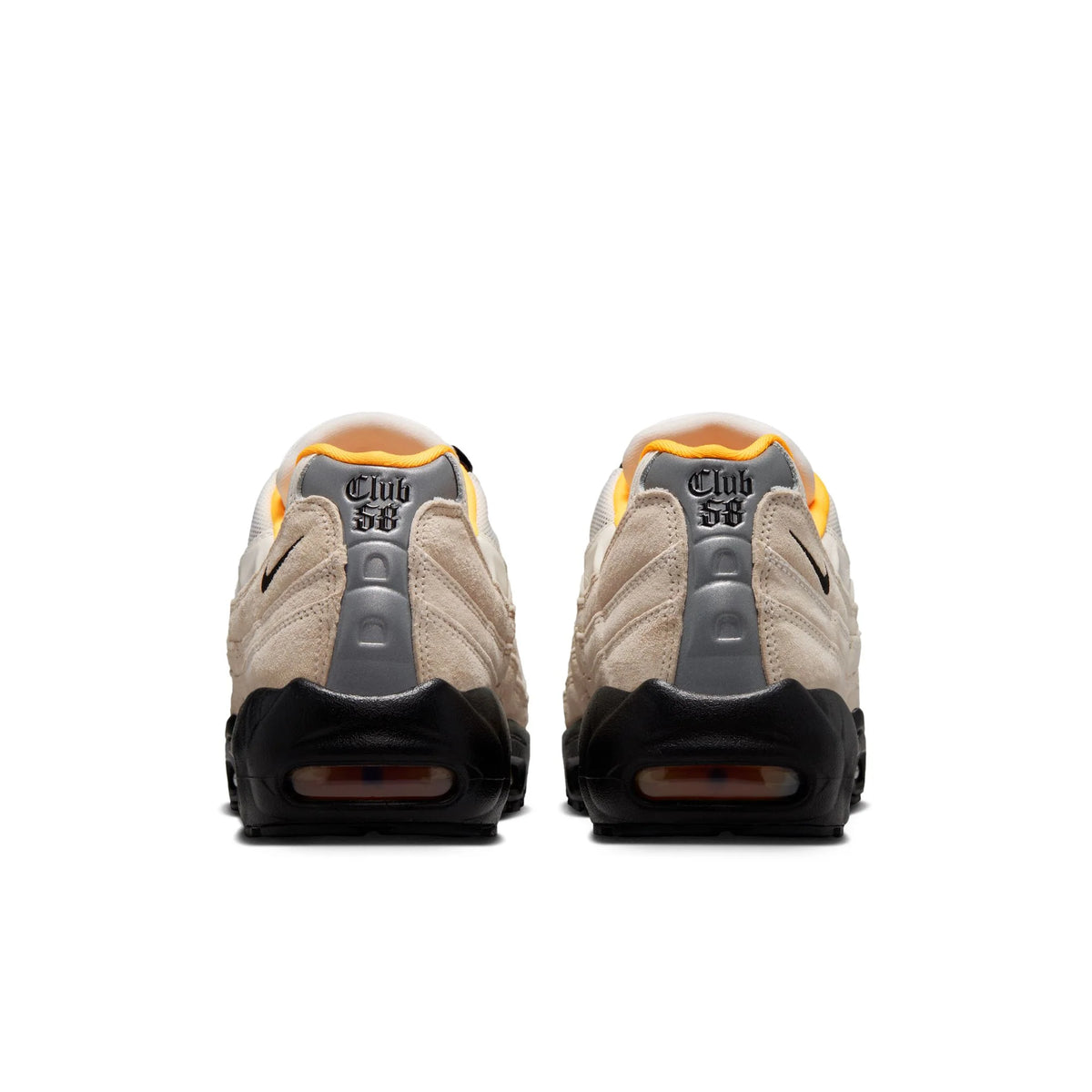 Nike SB Air Max 95 Club 58 SAIL BLACK LASER ORANGE