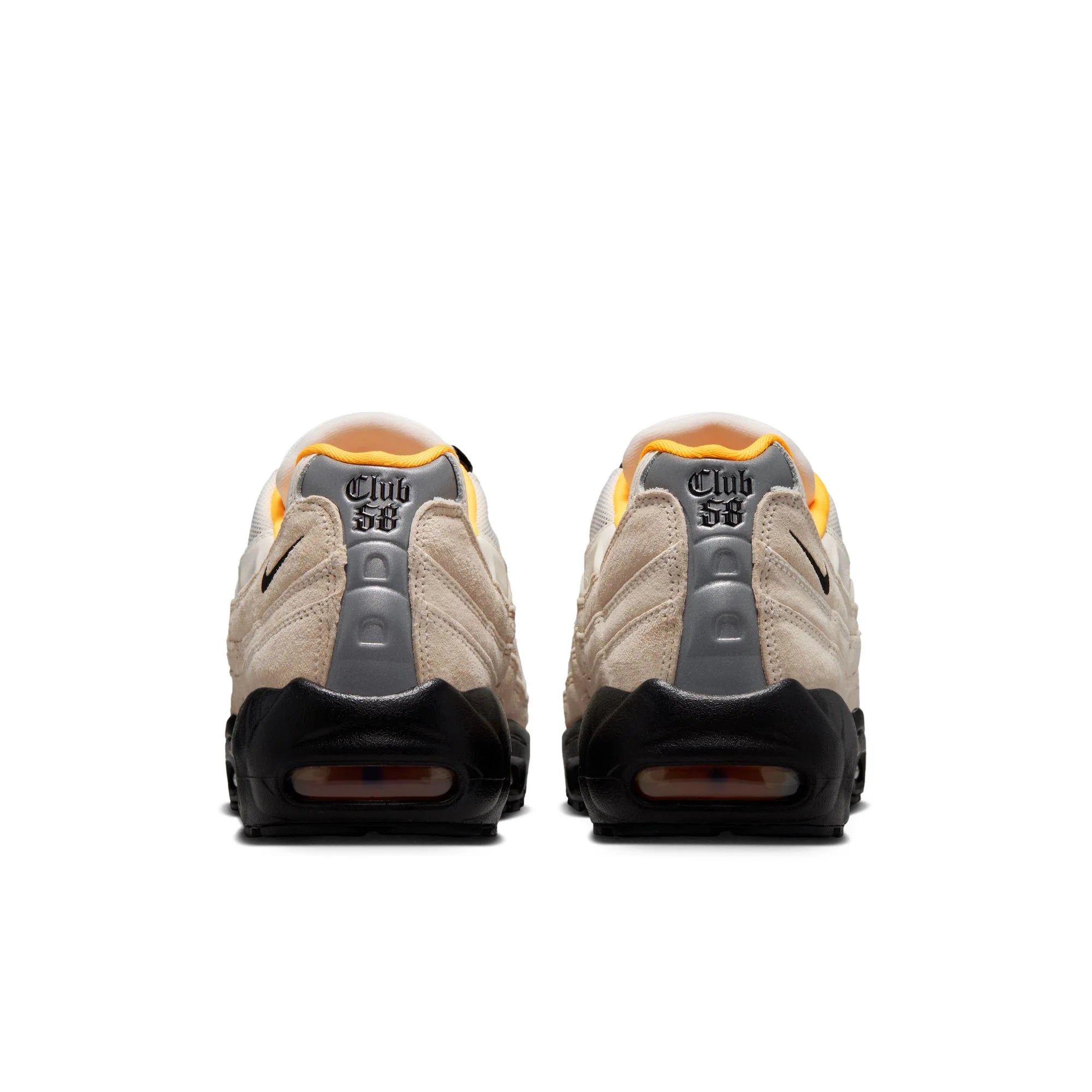 Nike SB Air Max 95 Club 58 SAIL BLACK LASER ORANGE