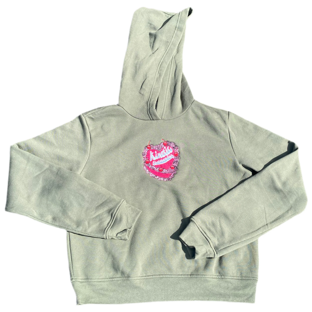 Kinetic CAKE Womens Hoodie Military Green