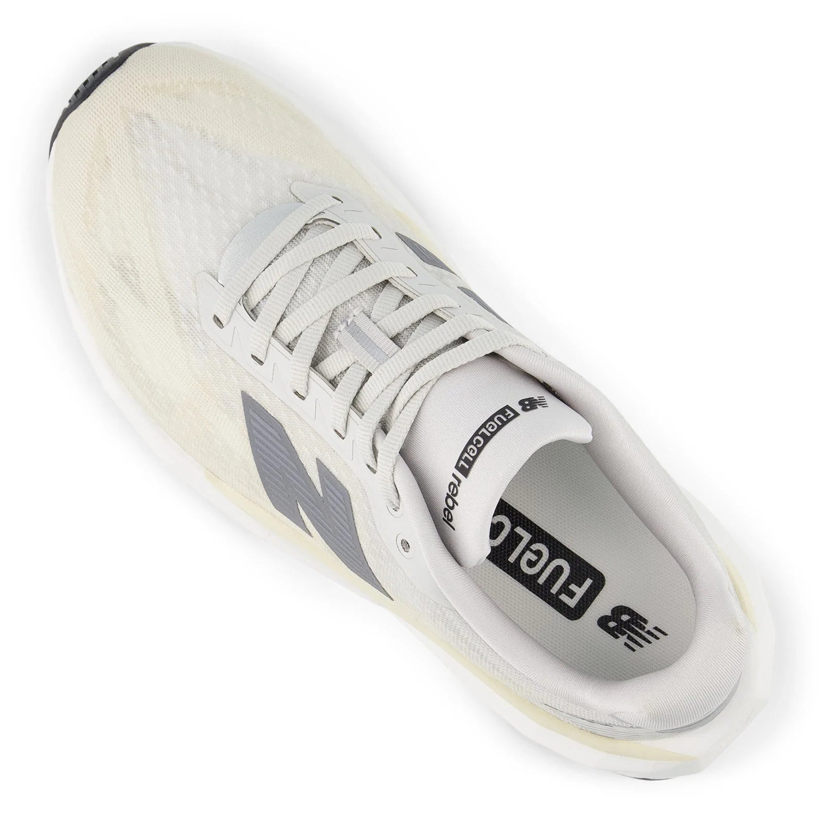 Women's FuelCell Rebel v5 in Linen with Grey Matter and White