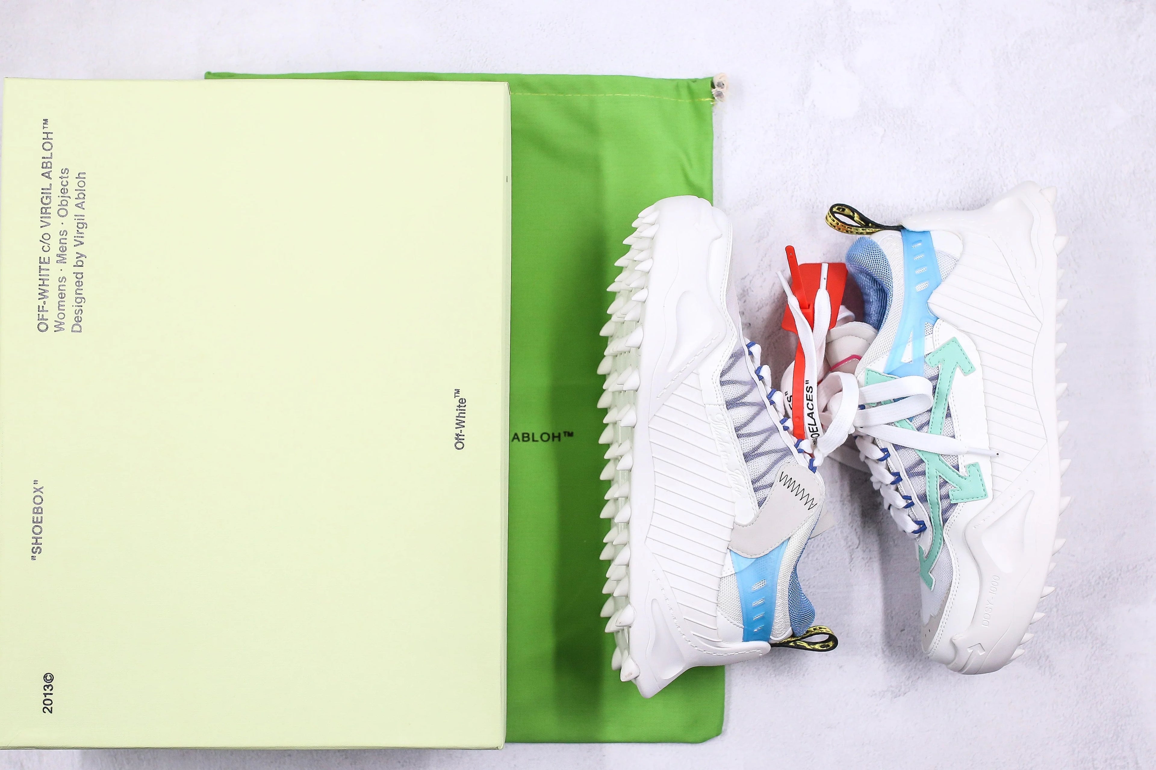 Off White Odsy 1000 White Pale Blue SS20