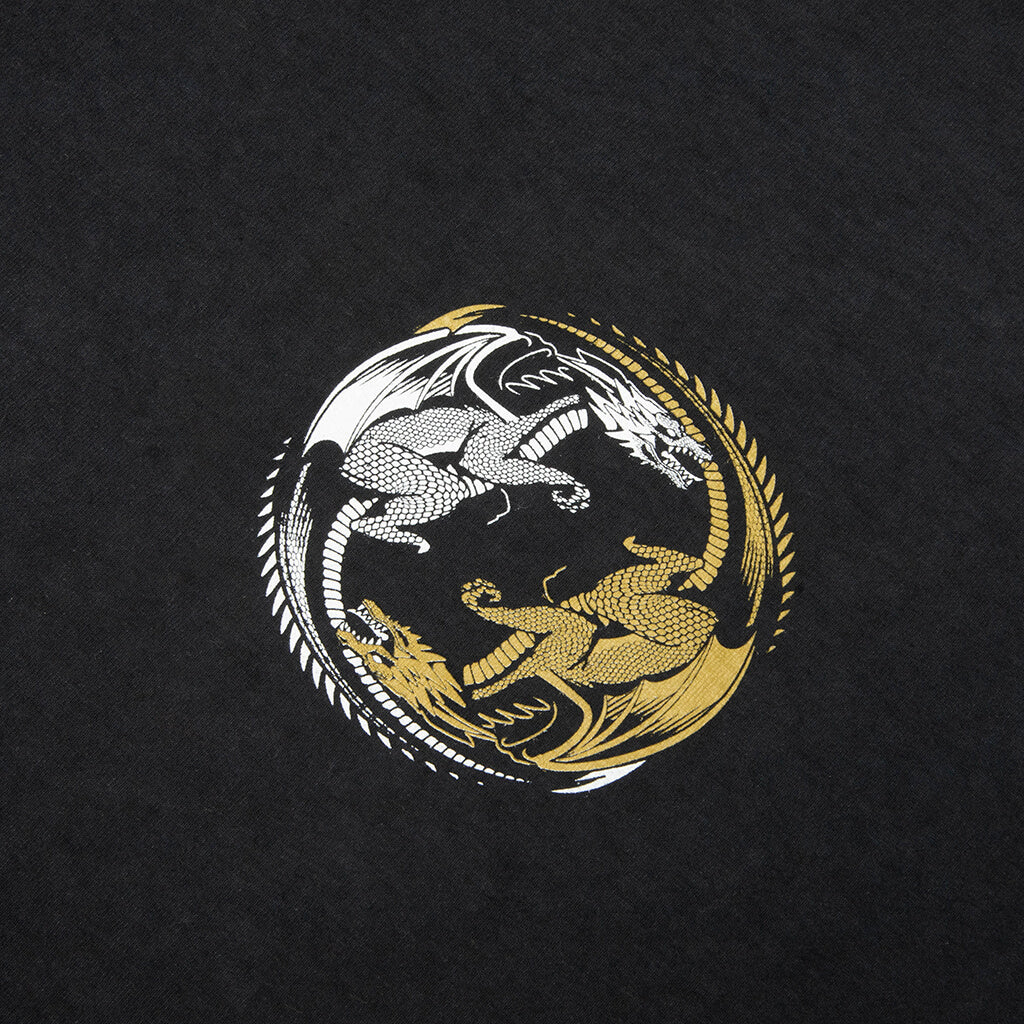 Counter Oversized Tee Pigment Black
