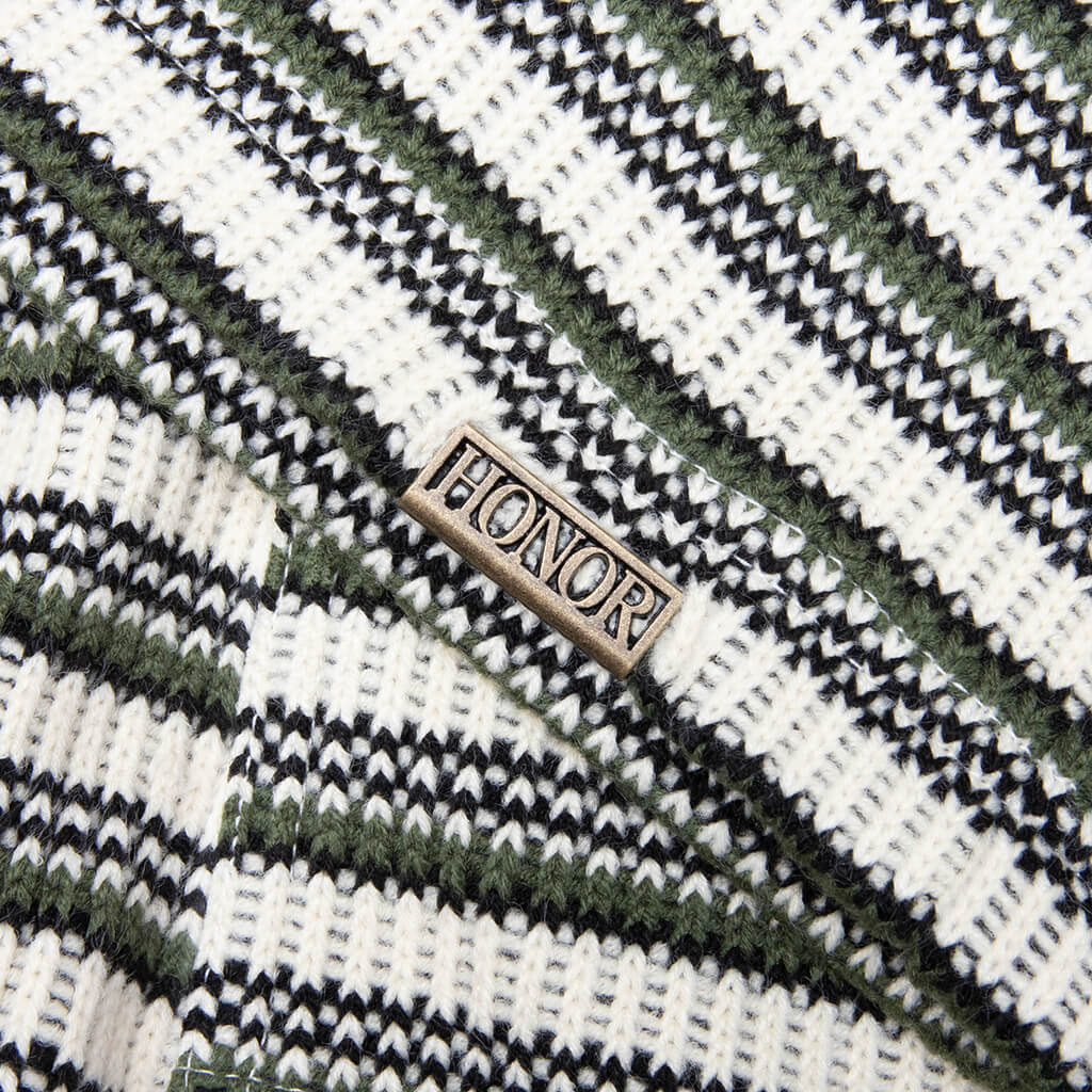 Speak Striped Short Olive