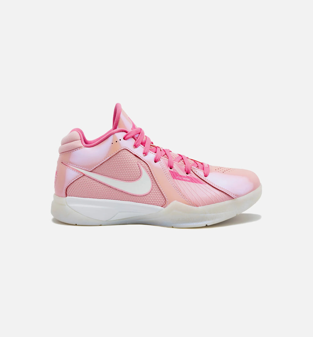 KD III Aunt Pearl Mens Lifestyle Shoe Medium Soft Pink White Lotus Pink