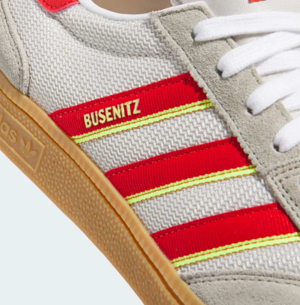 Adidas Busenitz Vintage Feather Grey Red Orbit Grey