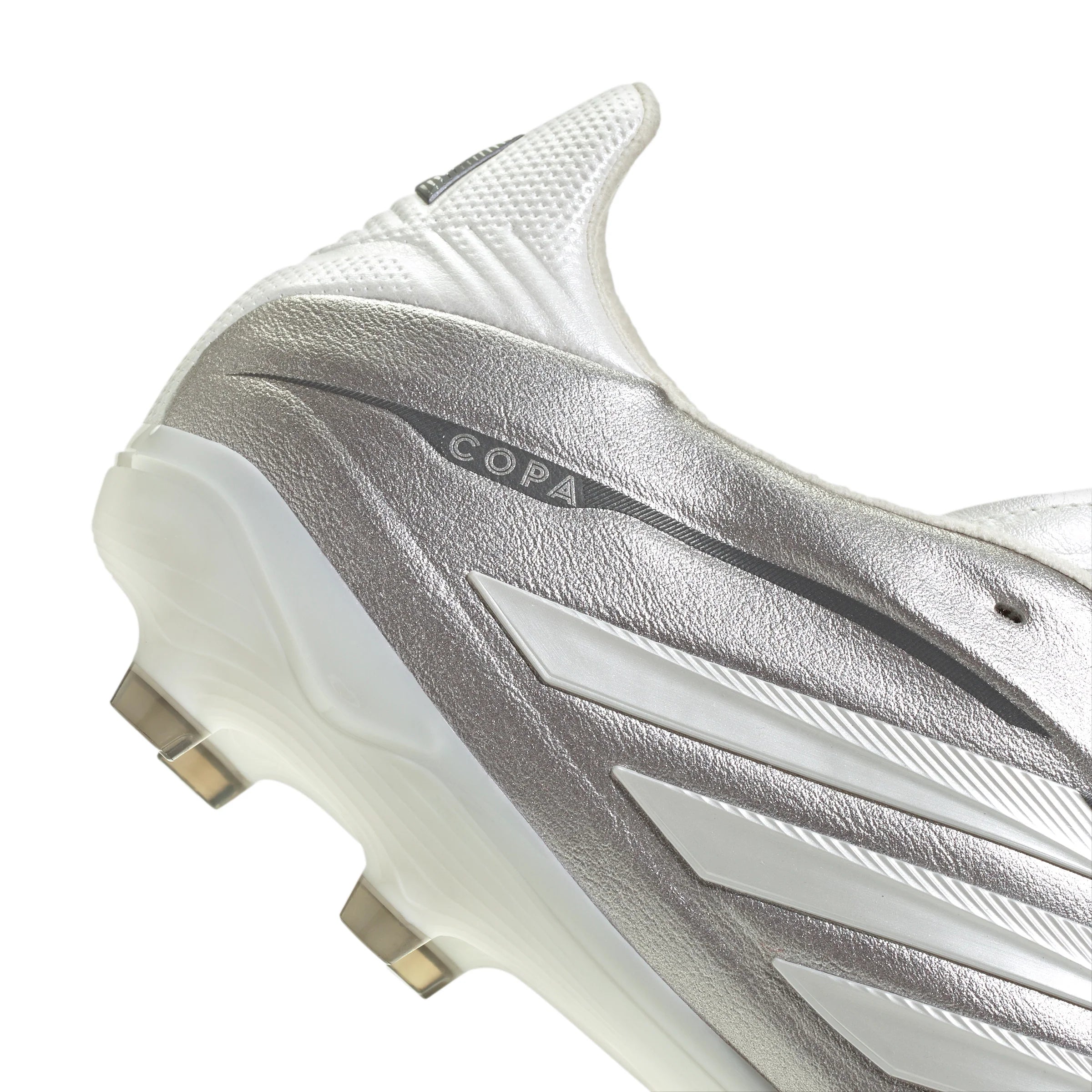 adidas Copa Pure IV Pro FG Firm Ground Mens Soccer Cleats Metal Silver