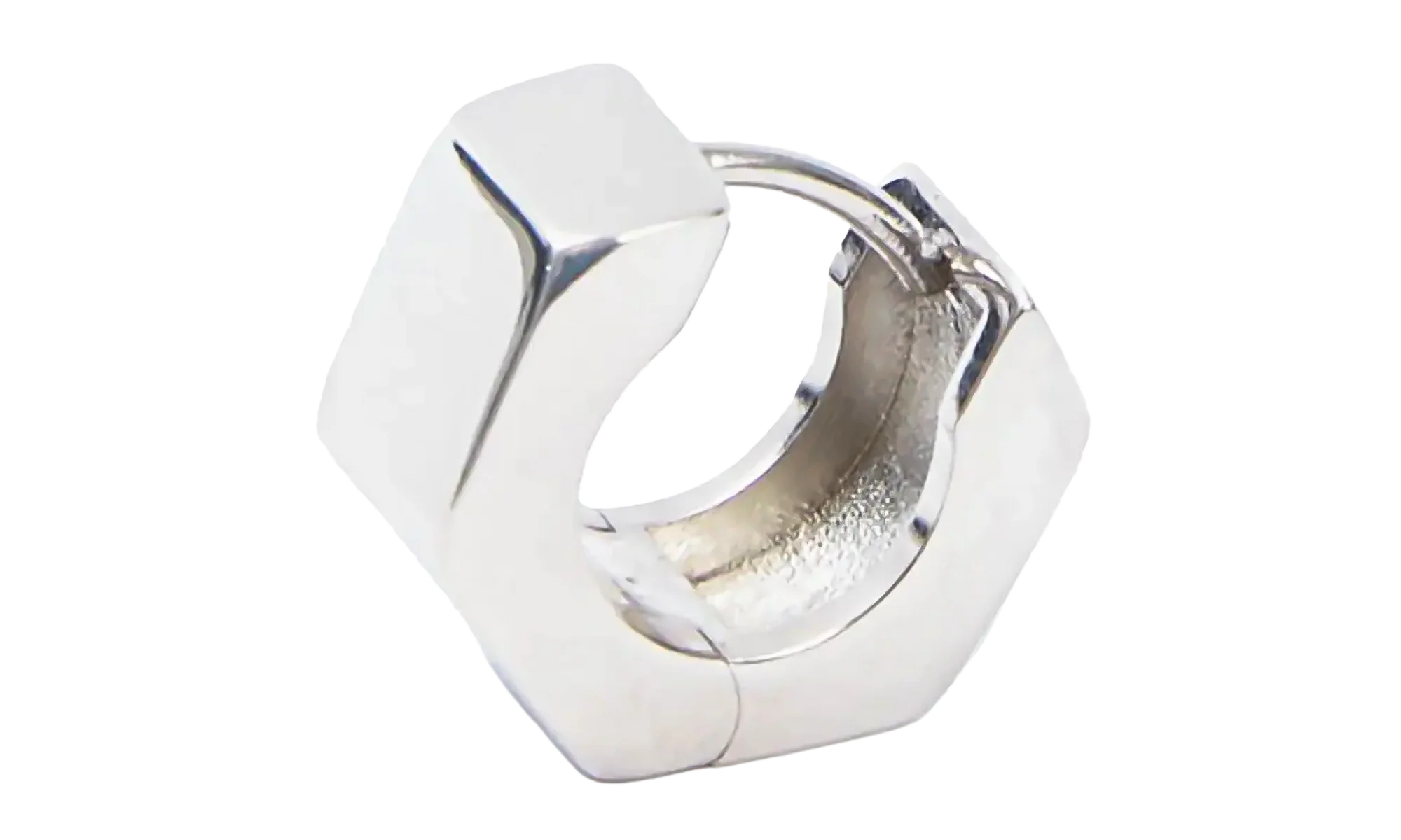 Bolt & Nut Hoop Earring "Silver" SM0VG0018SV0272951