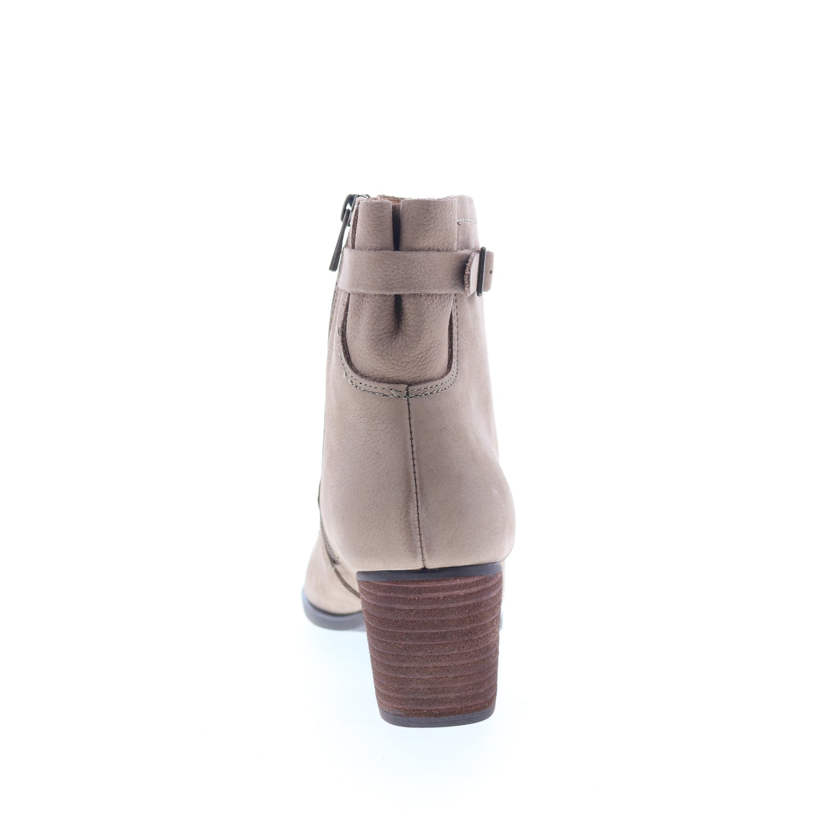 Aetrex Rubi AH126 Womens Brown Nubuck Zipper Ankle & Booties Boots