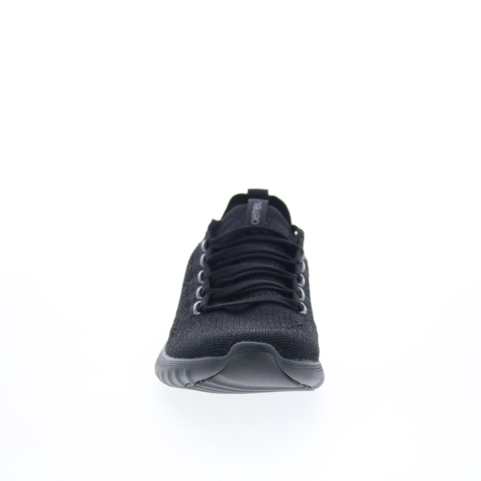 Aetrex Carly AS110 Womens Black Synthetic Lace Up Lifetsyle Sneakers Shoes