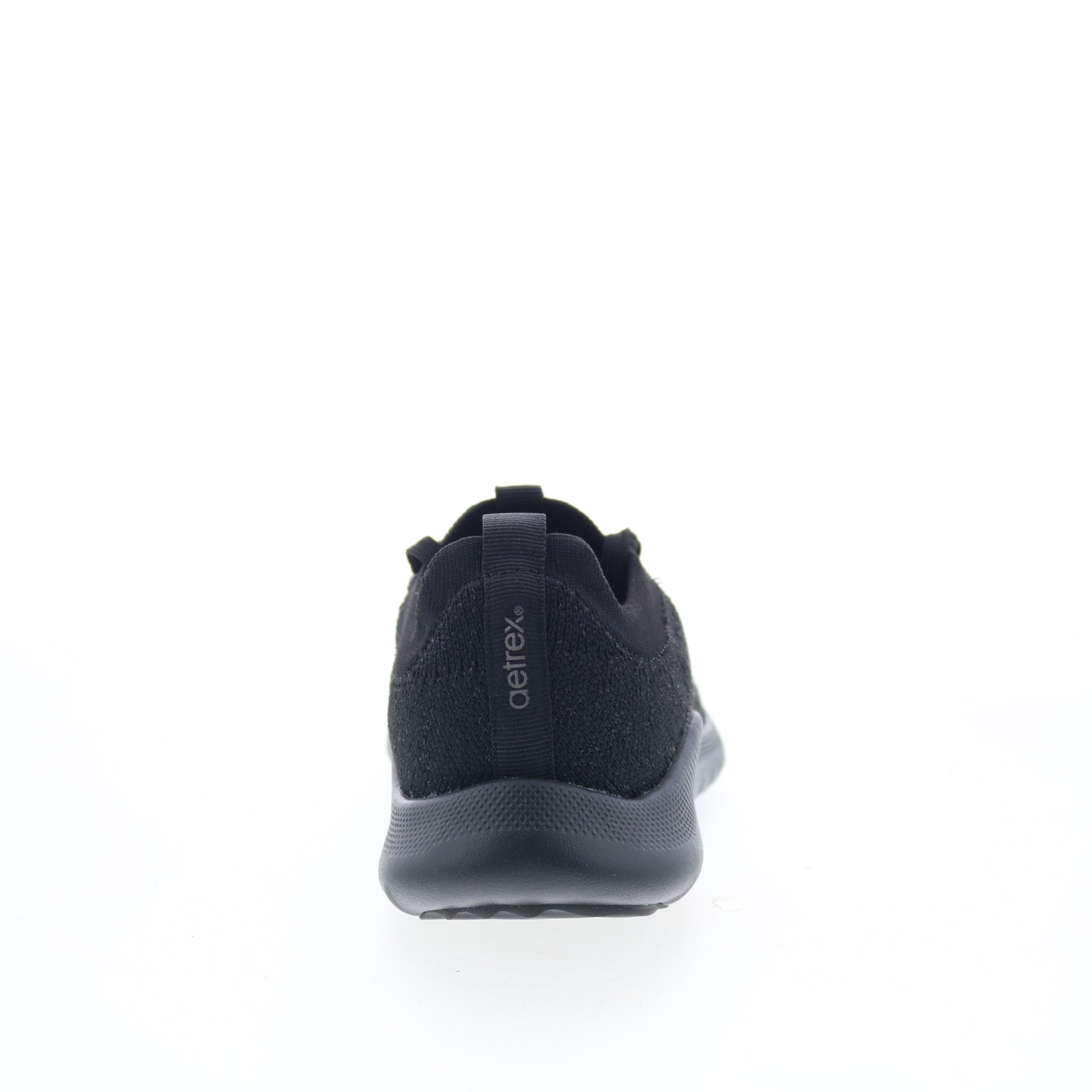 Aetrex Carly AS110 Womens Black Synthetic Lace Up Lifetsyle Sneakers Shoes