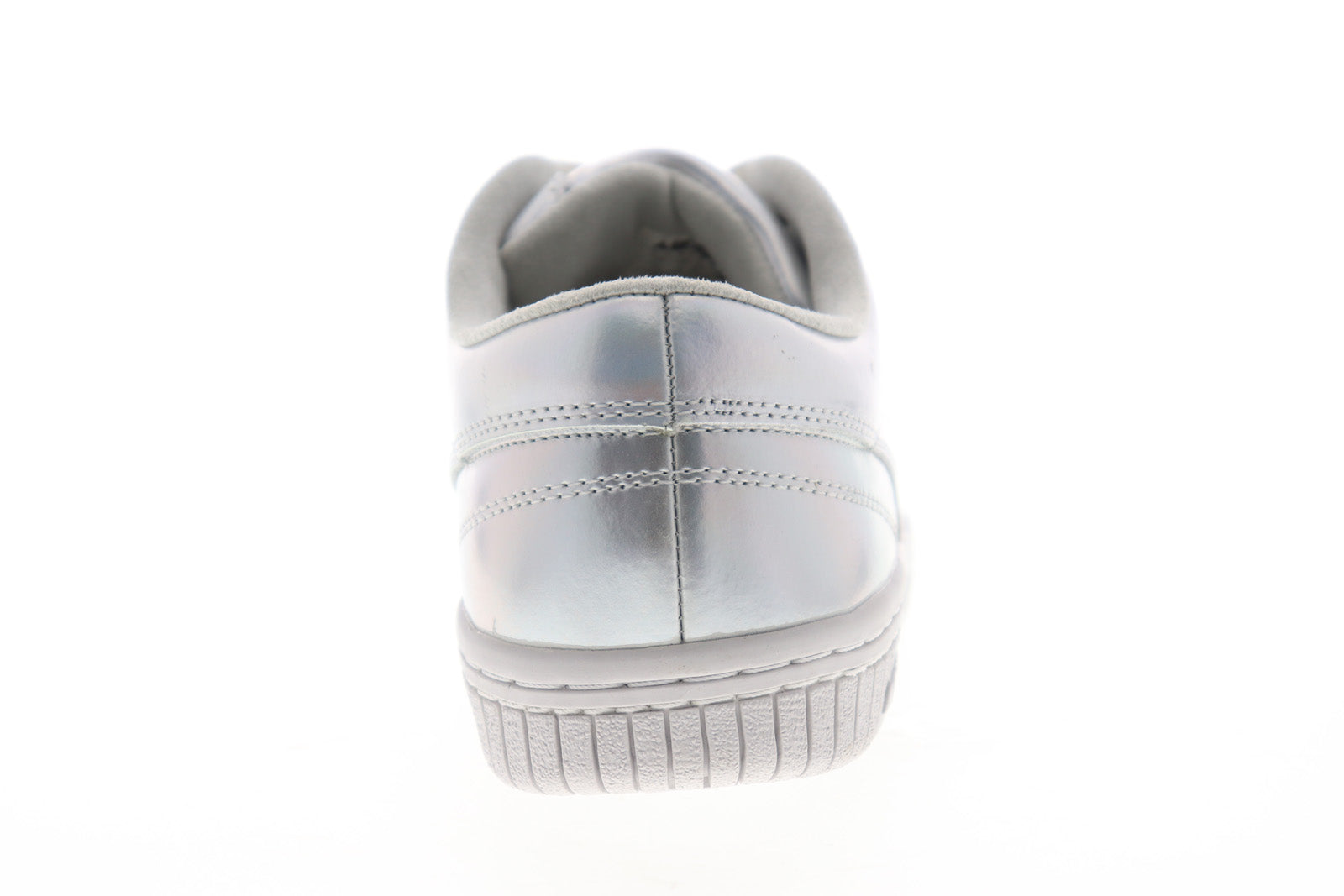 Airwalk The One Pearl AW19863 Mens Silver Gray Leather Skate Sneakers Shoes