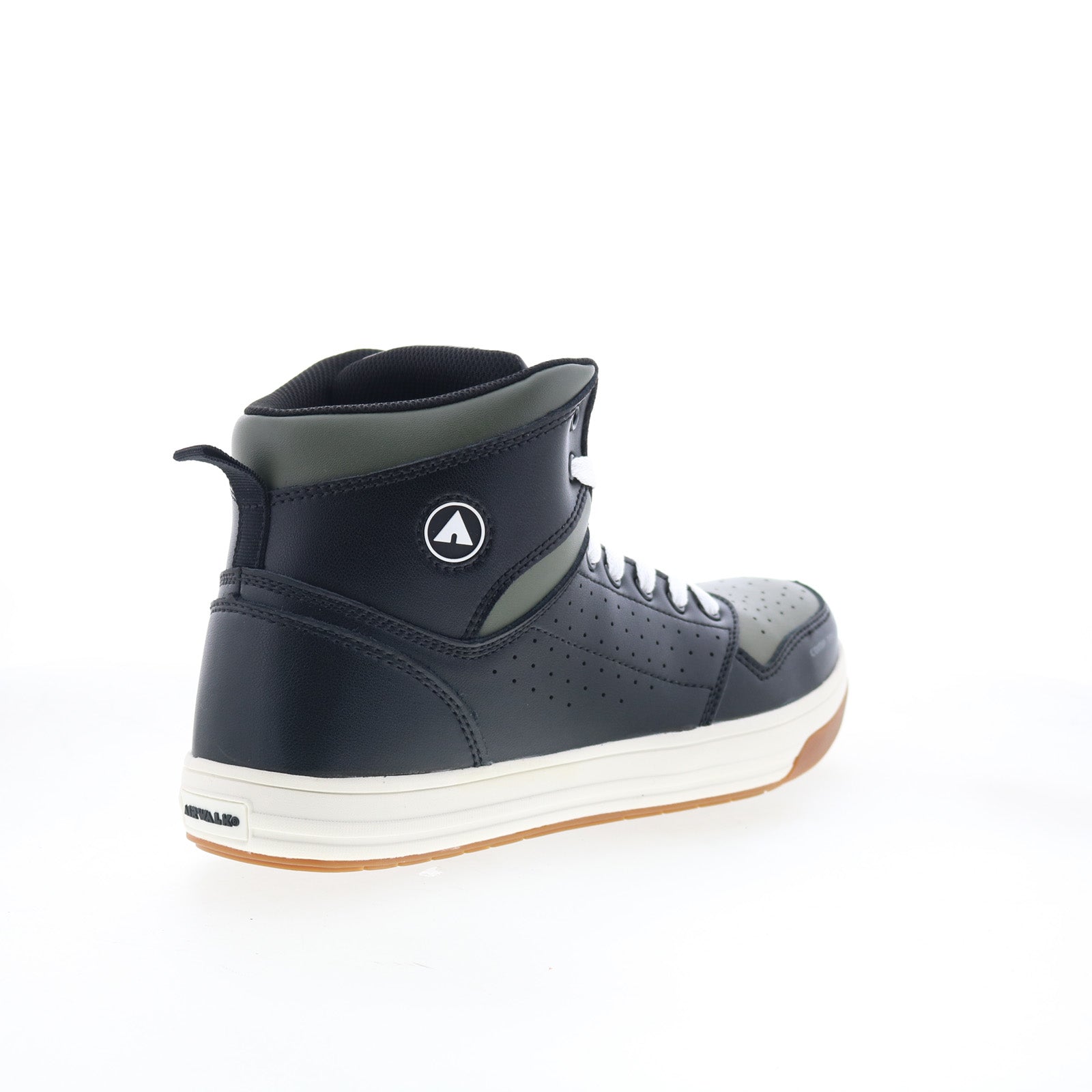 Airwalk Arena Mid Composite Toe EH Mens Black Wide Work & Safety Shoes