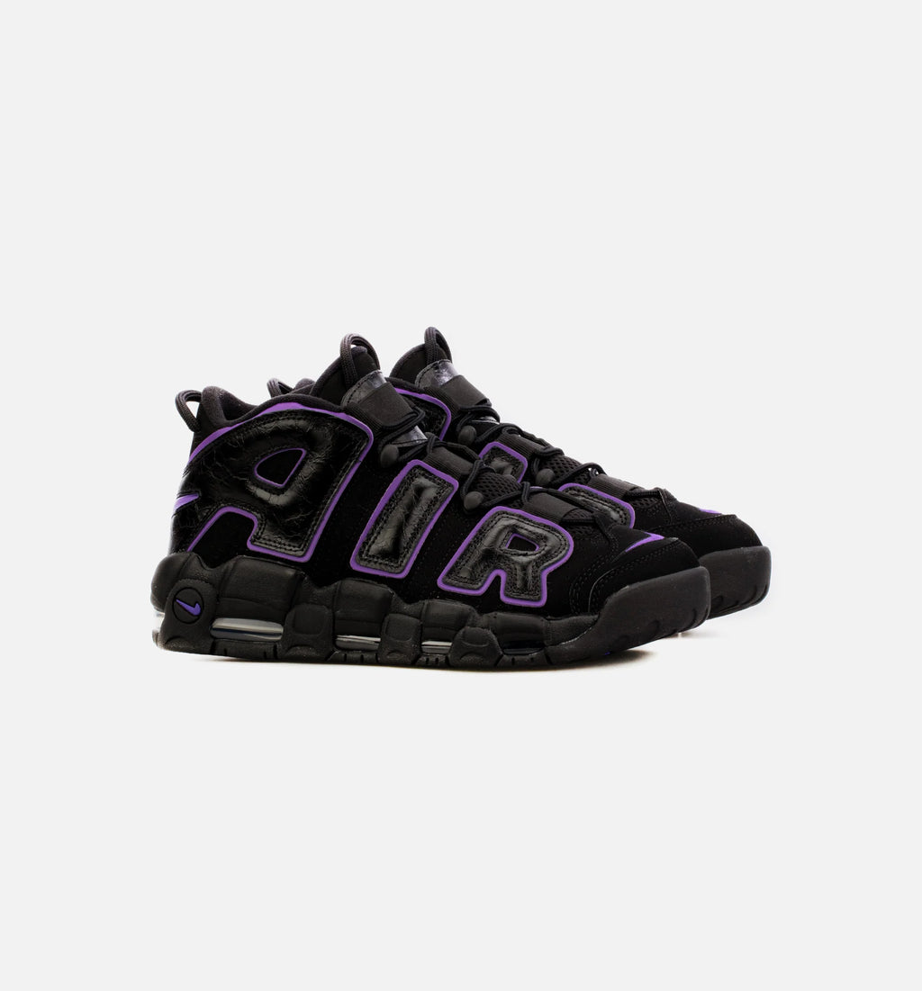 Air Uptempo Action Grape Mens Lifestyle Shoe Black Purple