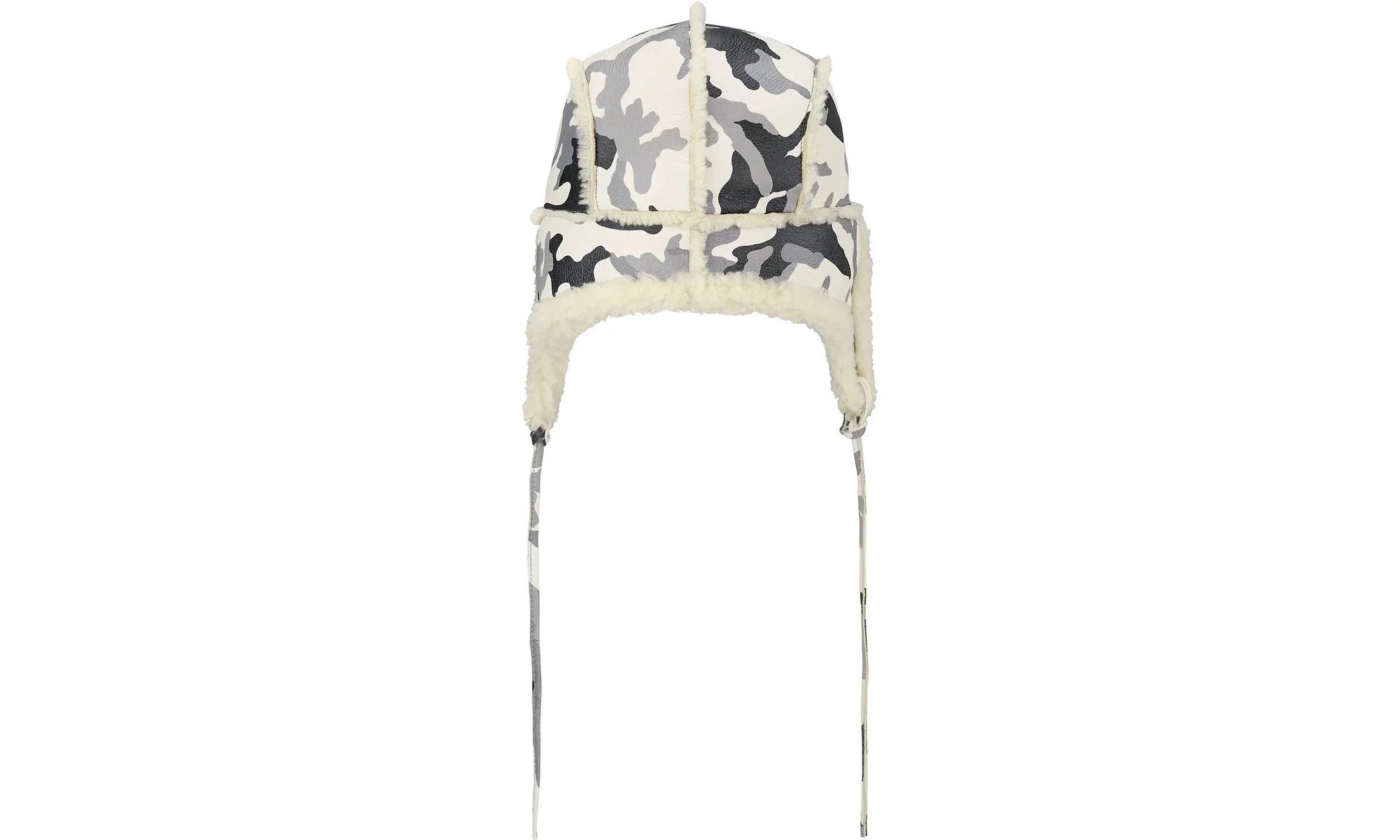 Shearling Lined Earflap Cap "FW25 - Snow Camo" SU26791