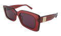 Rectangle Sunglasses "Cyclamen" MCM687S-521