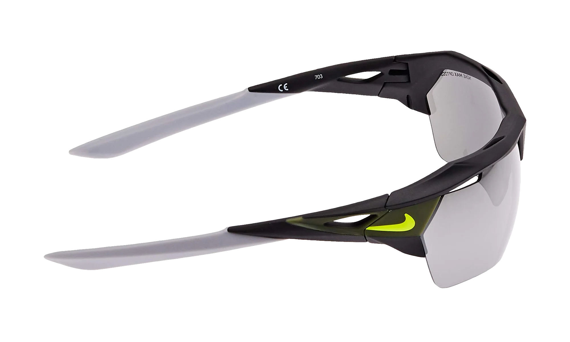 Hyperforce Sunglasses "Matte Black / Grey / Grey Silver Flash" EV1028 070