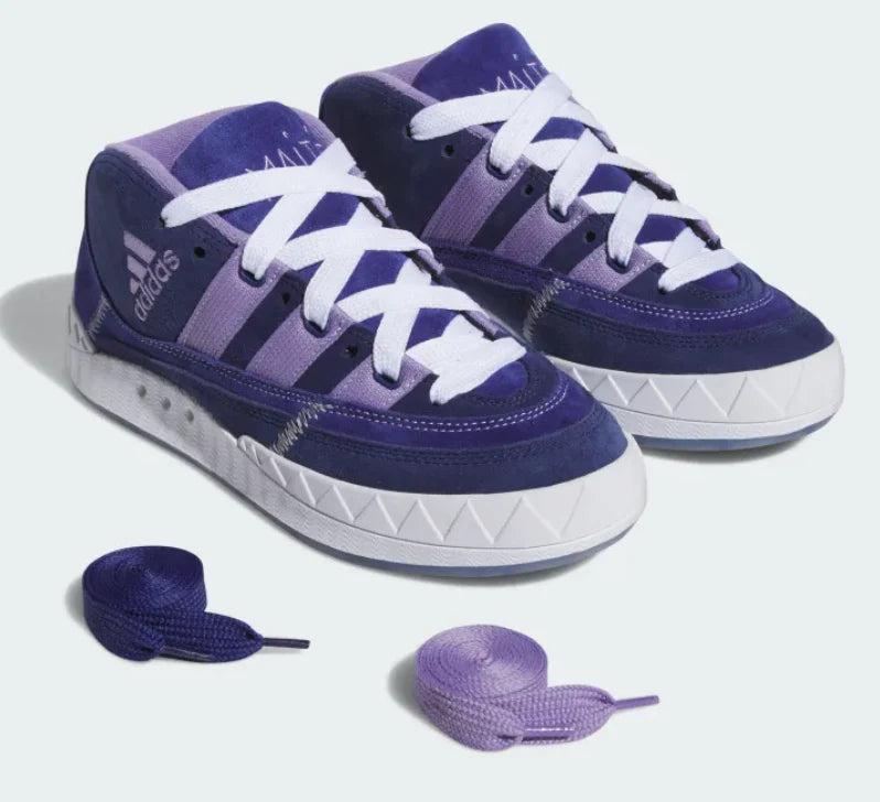 Adidas Adimatic Mid X Maite Victory Blue Magic Lilac Dark Blue