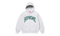 Cracked Raglan Zip Up Hooded Sweatshirt "SS26 - Grey" SU27506