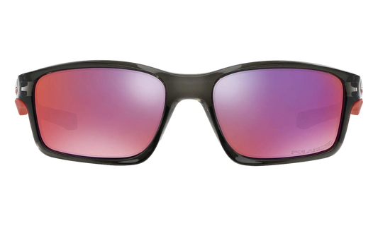 Chainlink Polarized Sunglasses "Grey Smoke / Red Iridium Polarized" OO9247 10