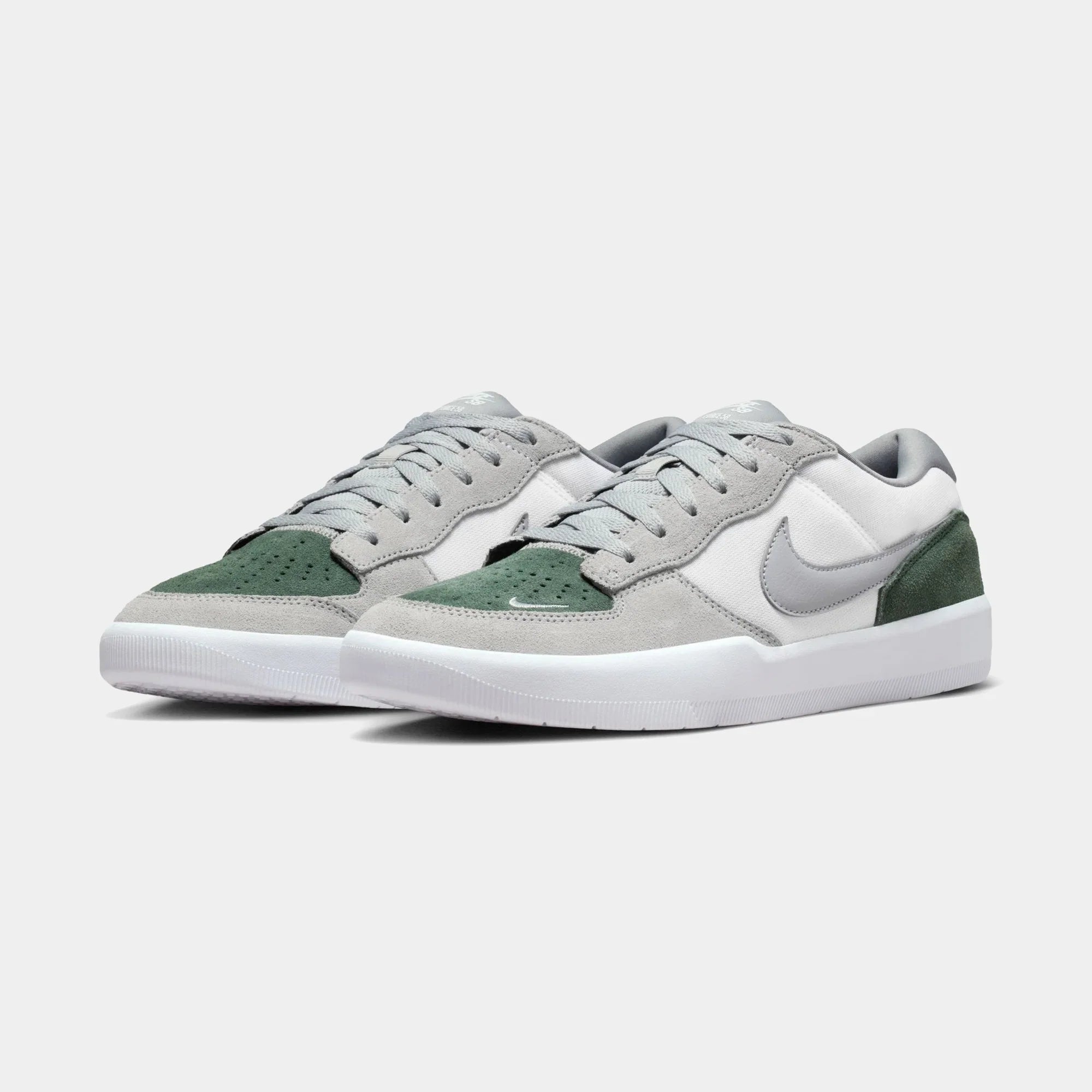 Nike SB Force 58 White Flat Sliver Fir