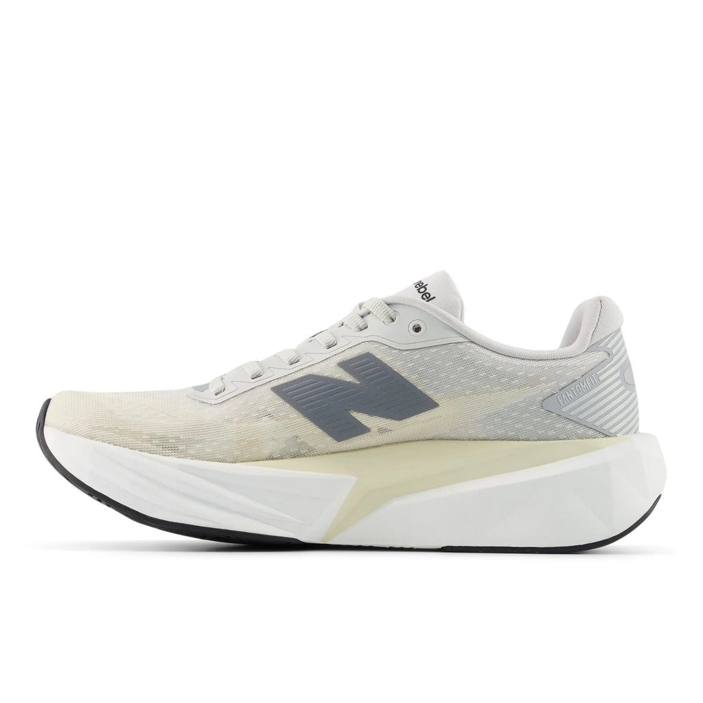 Women's FuelCell Rebel v5 in Linen with Grey Matter and White