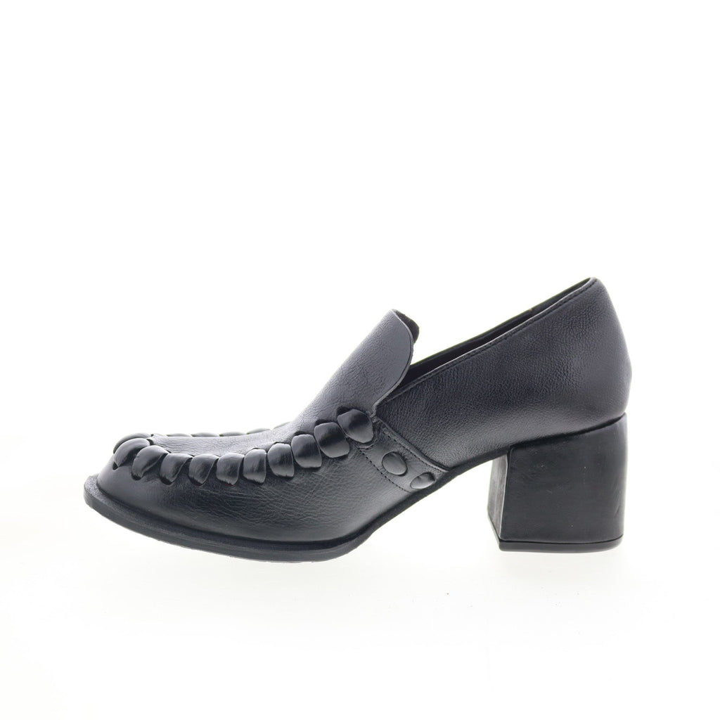 Gaines B29103-103-0001 Womens Black Leather Pumps Heels Shoes