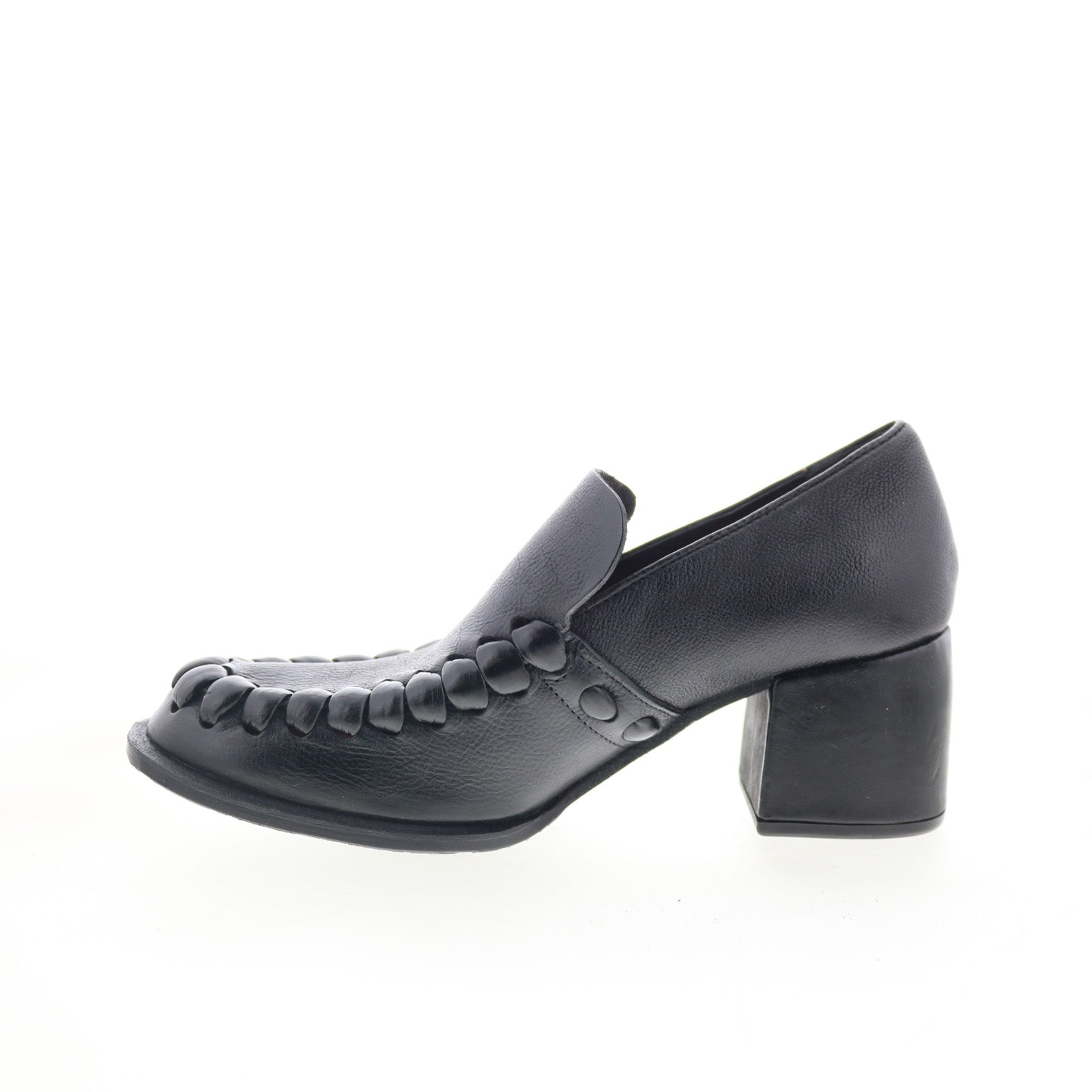 Gaines B29103-103-0001 Womens Black Leather Pumps Heels Shoes