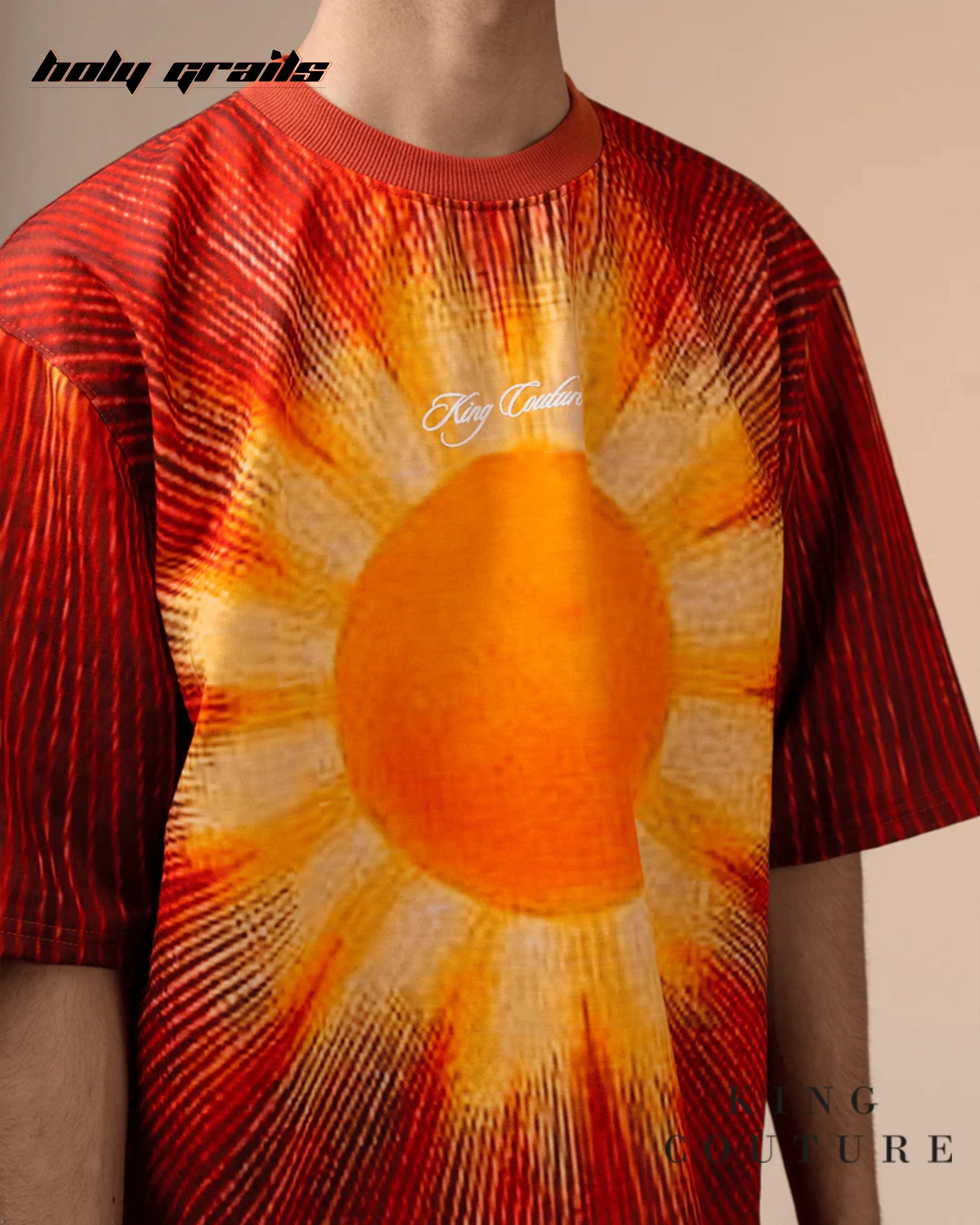 Sun God Oversized Tee Shirt HG x King Couture