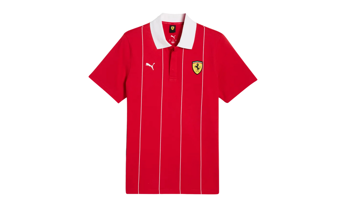 Scuderia Ferrari HP Race Premium Polo "Rosso Corsa" 630209 02