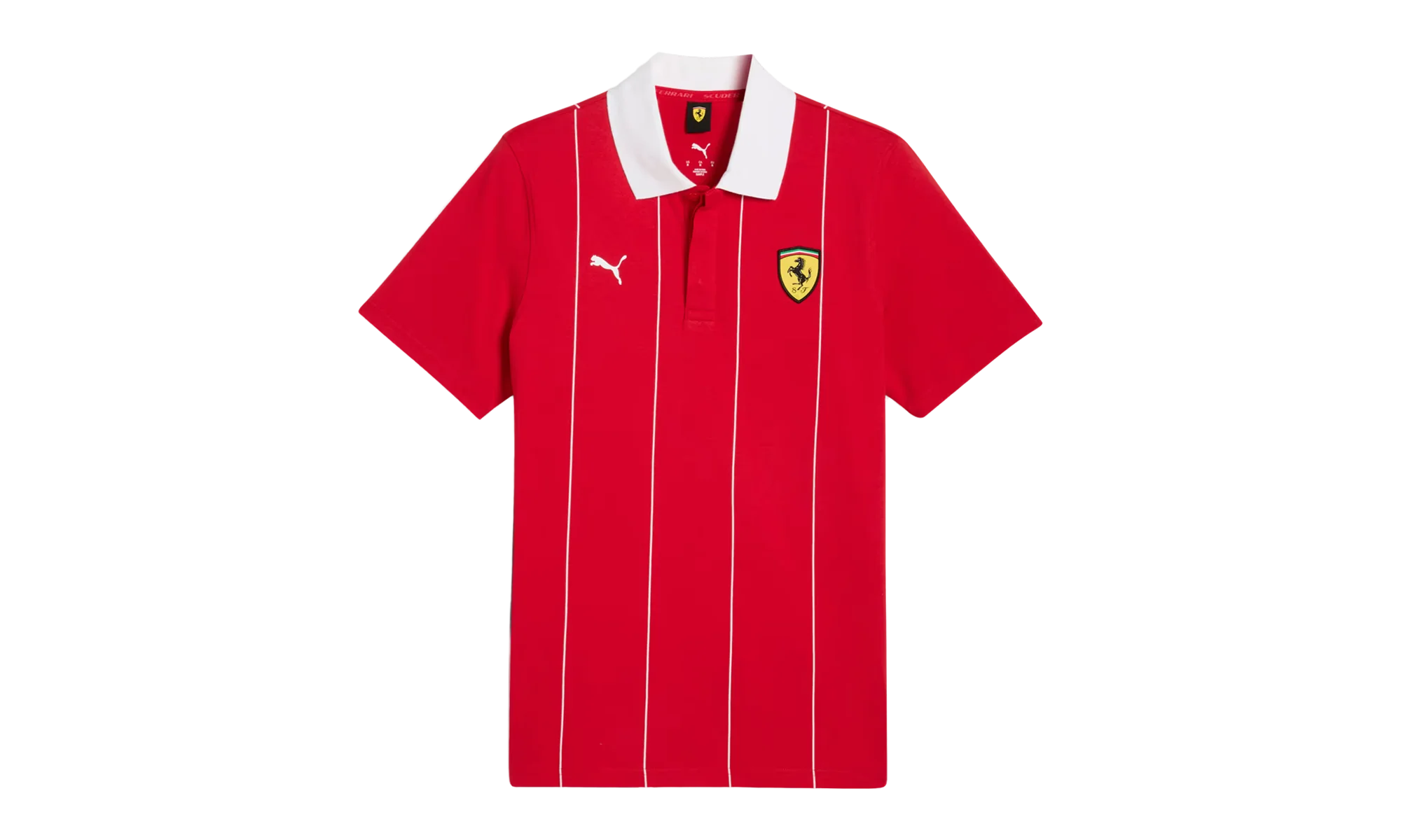 Scuderia Ferrari HP Race Premium Polo "Rosso Corsa" 630209 02