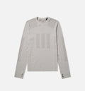 Day One Collection Base Layer Long Sleeve Mens T Shirt Grey Grey
