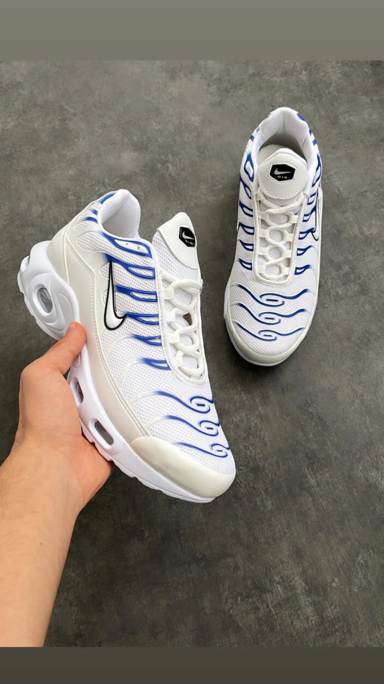 NIKE TN BEYAZ MAVİ