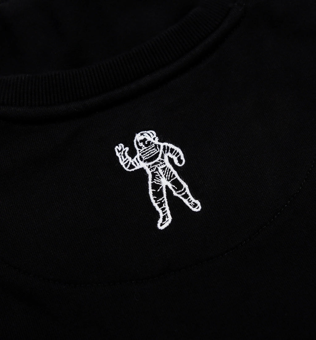 BB Arch Logo Mens Crewneck Black White