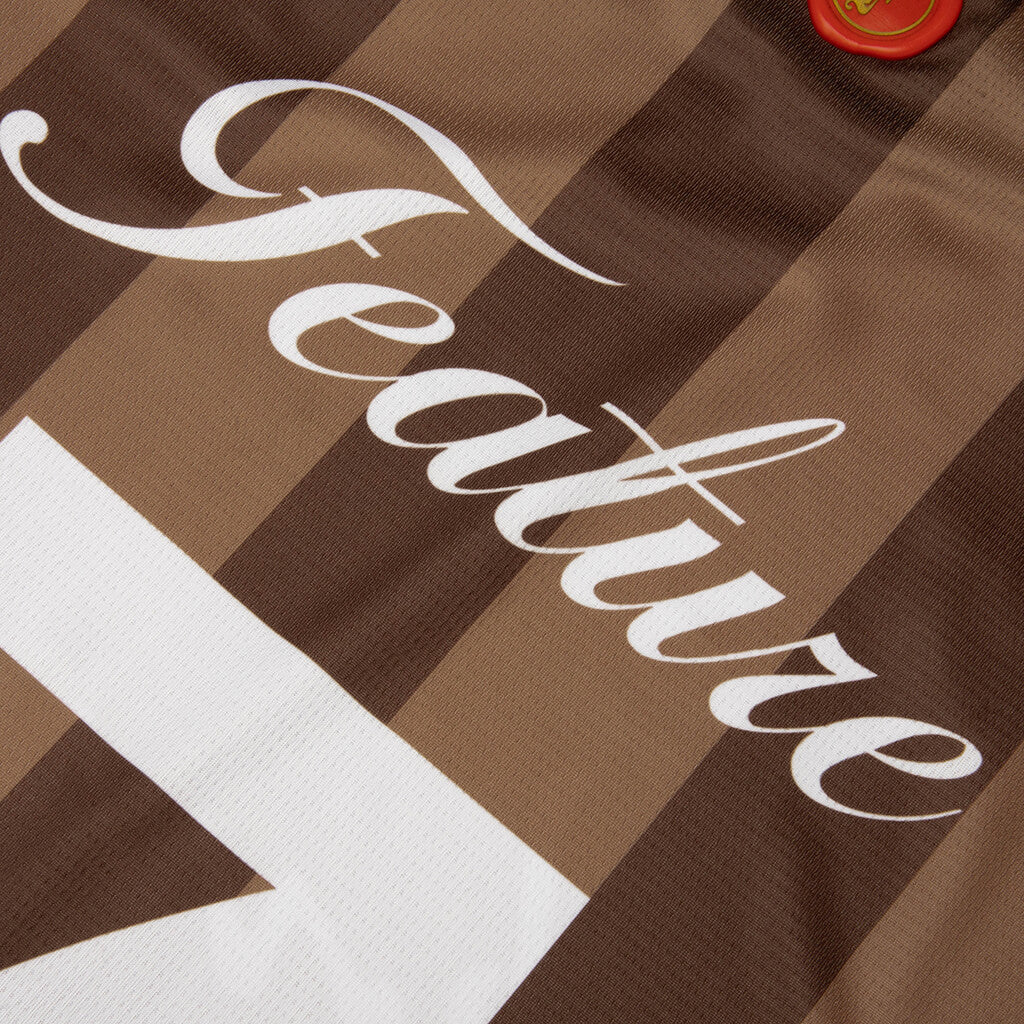 FEATURE x Wynn Soccer Jersey Brown