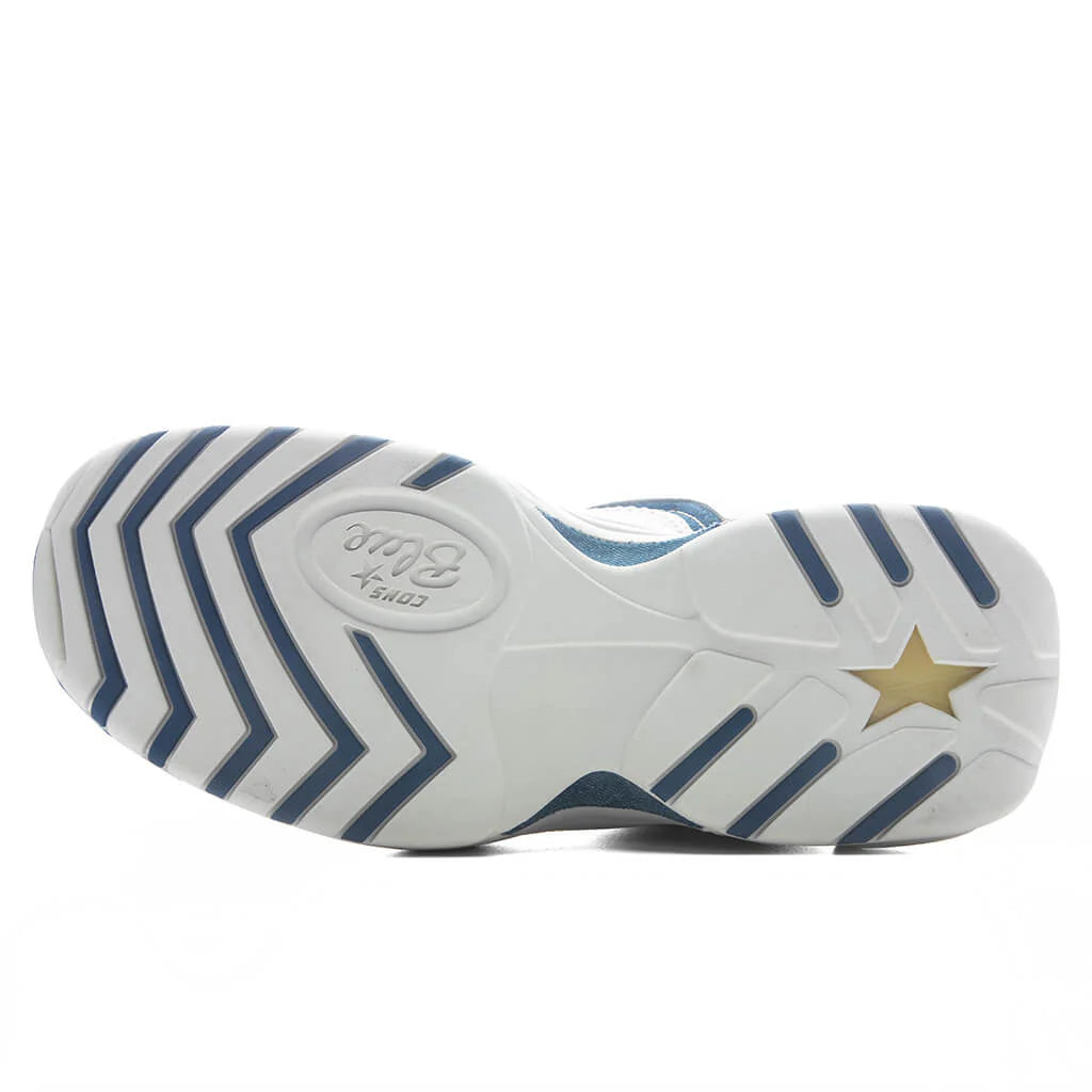 Cons Mid Kentucky Denim Federal Blue Vintage White