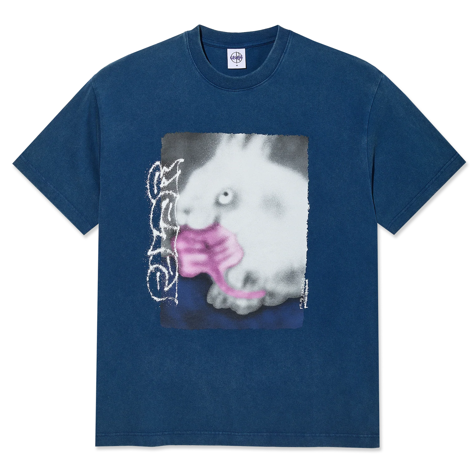 Polar Skate Co Rabbit Tee Washed Blue